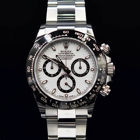 rolex daytona fond blanc prix|Rolex daytona watch price.